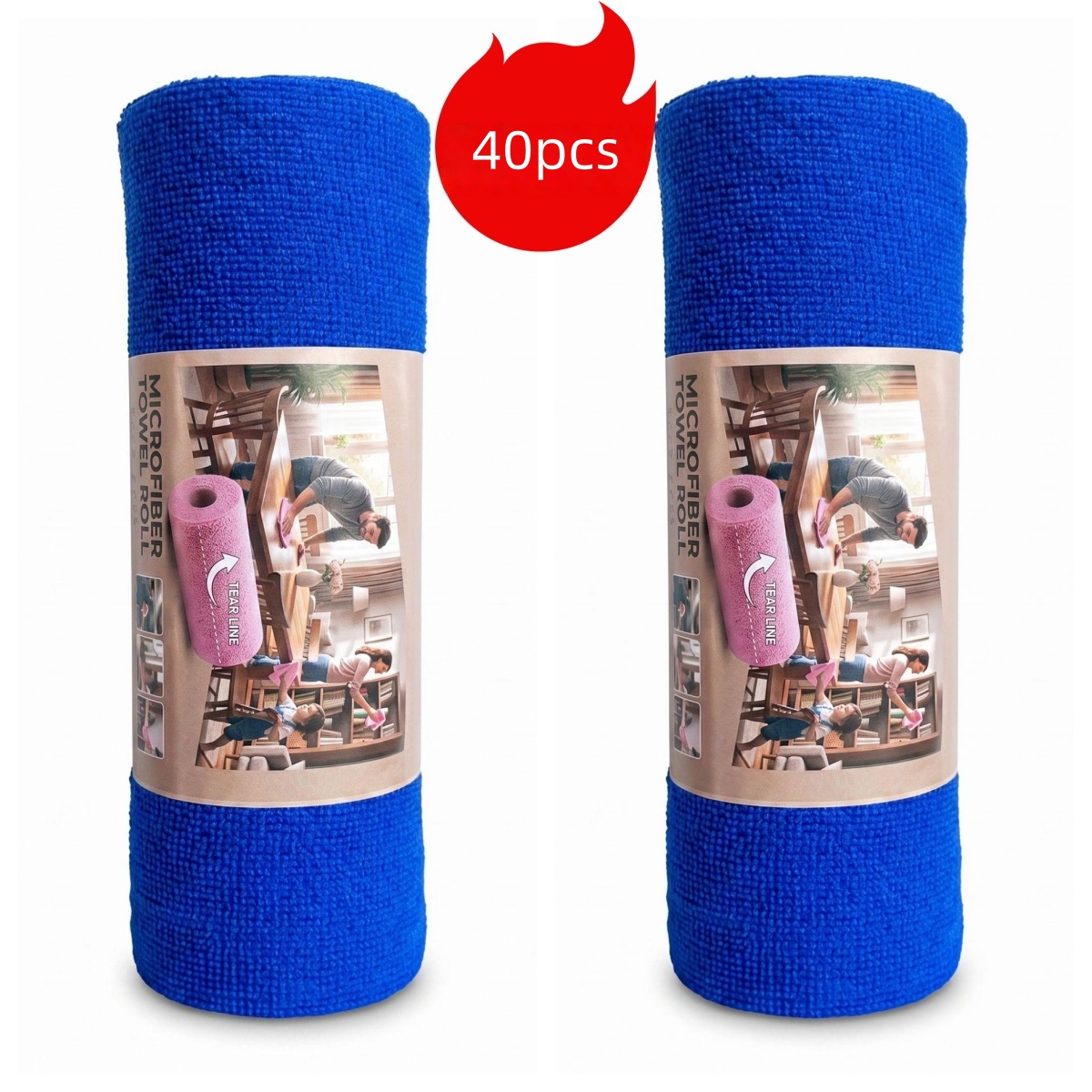 40pcs/25*25cm Handuk cuci mobi - Microfiber Towel Detailing ulasan dan harga
