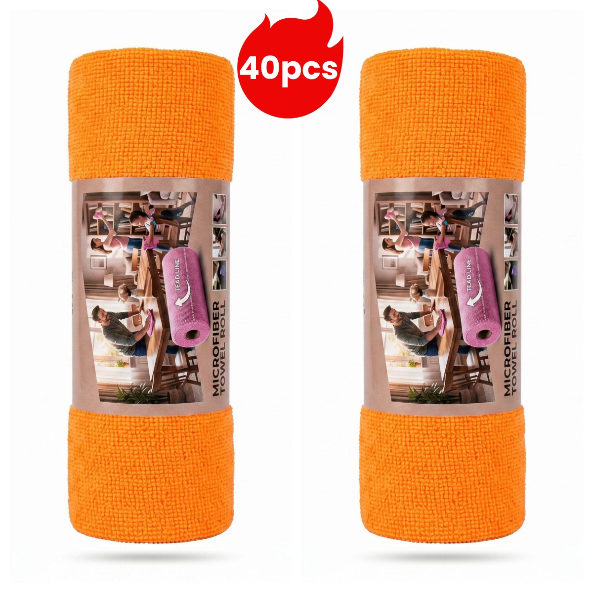 40pcs/25*25cm Handuk cuci mobi - Microfiber Towel Detailing ulasan dan harga