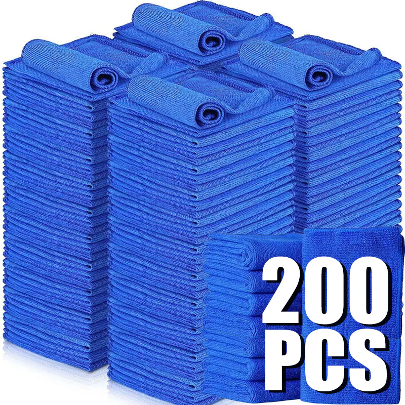 10/200PCS Kain Lap Mobil Mikro - Microfiber Towel Detailing ulasan dan harga