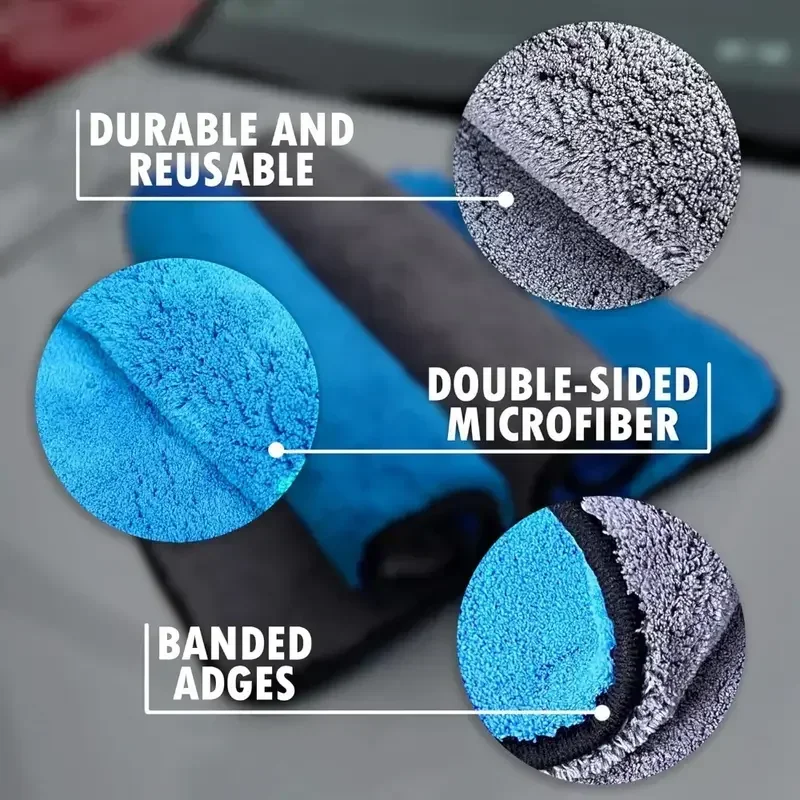Handuk Pembersih Serat Mikro E - Microfiber Towel Detailing ulasan dan harga
