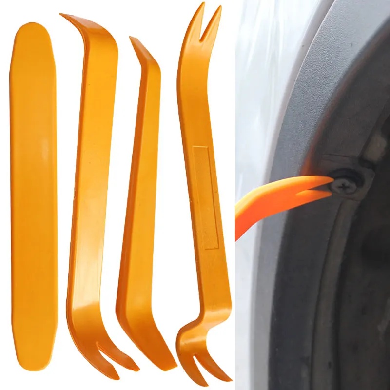 4/1 Buah Kit Alat Pelepas Trim - Trim Restorer Plastic ulasan dan harga