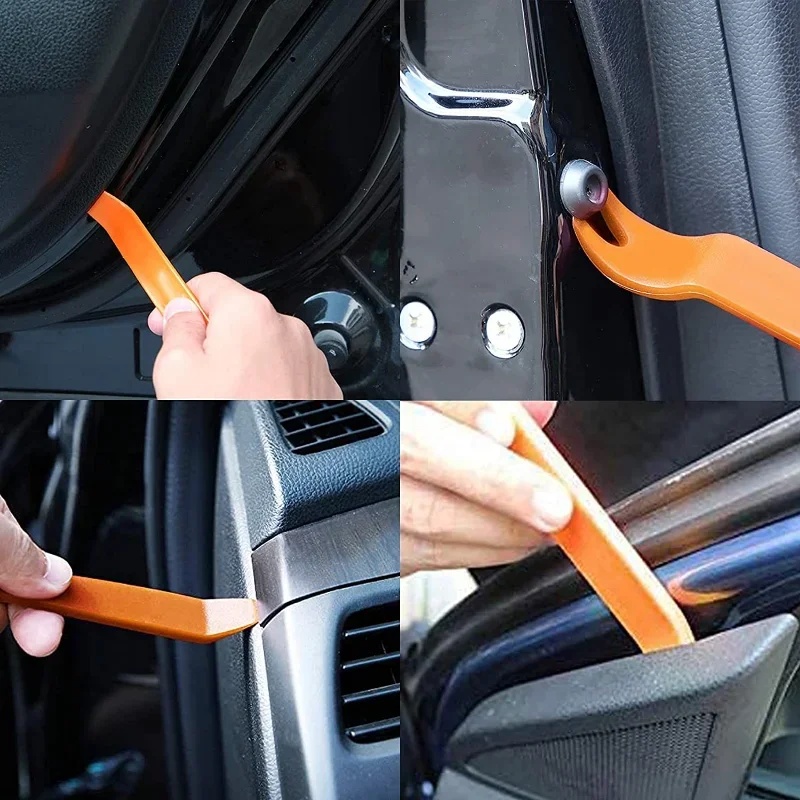 4/1 Buah Kit Alat Pelepas Trim - Trim Restorer Plastic ulasan dan harga